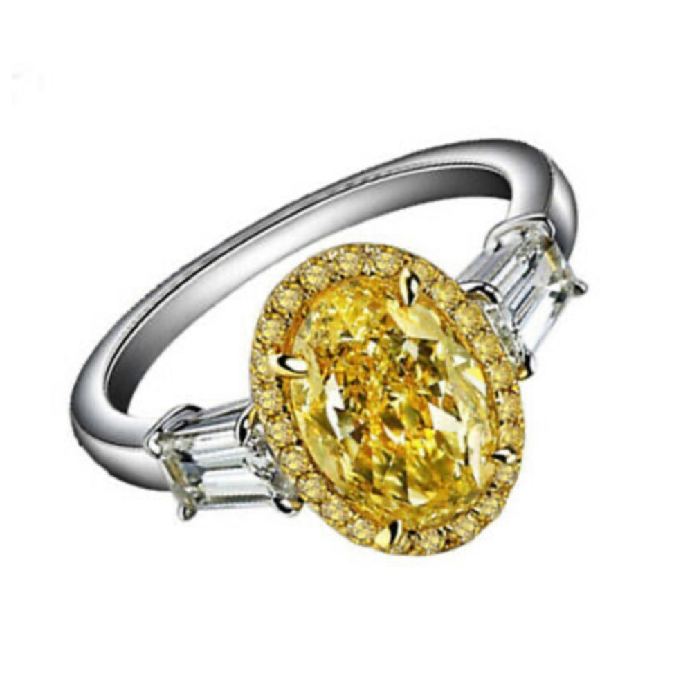 925 sterling silver citrine ring - Picture 11 of 12